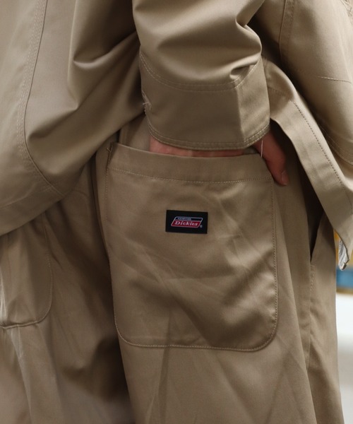 Dickies（ディッキーズ）の「【GENUINE DICKIES/ジェニュインディッキーズ】T/Cツイル センタープレス イージーパンツ（チノパンツ・メンズ・カーキ/ブラック/チャコールグレー/ベージュ・L/M/XL）」の19枚目の写真