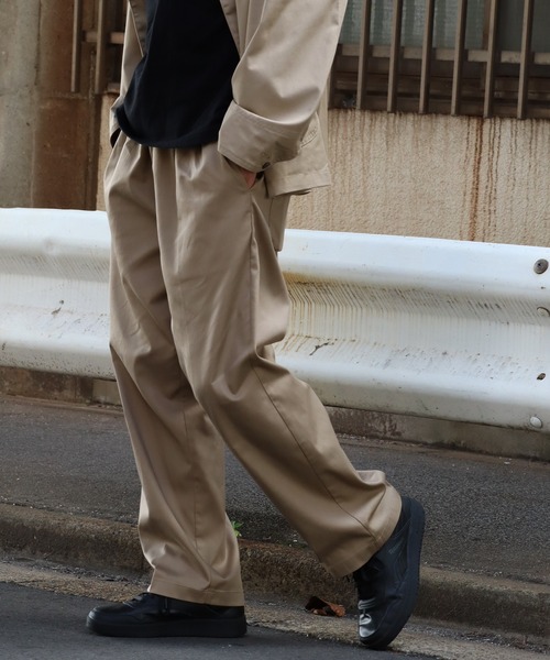 Dickies（ディッキーズ）の「【GENUINE DICKIES/ジェニュインディッキーズ】T/Cツイル センタープレス イージーパンツ（チノパンツ・メンズ・カーキ/ブラック/チャコールグレー/ベージュ・L/M/XL）」の20枚目の写真