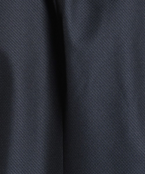 MONSIEUR NICOLE（ムッシュニコル）の「【ex/tra】2WAY ジャカードボンディングスタンドカラーコート（その他アウター・メンズ・チャコールグレー/ネイビー・LARGE/MEDIUM）」の15枚目の写真