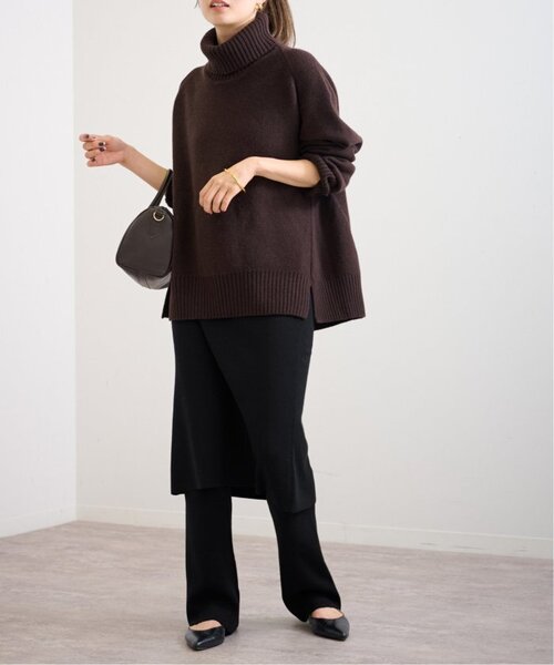 FRAMeWORK レギンス付きスカート 38ブラック フレームワーク フレームワーク FRAMeWORK ≪追加≫レギンス付きスカート （ブラック