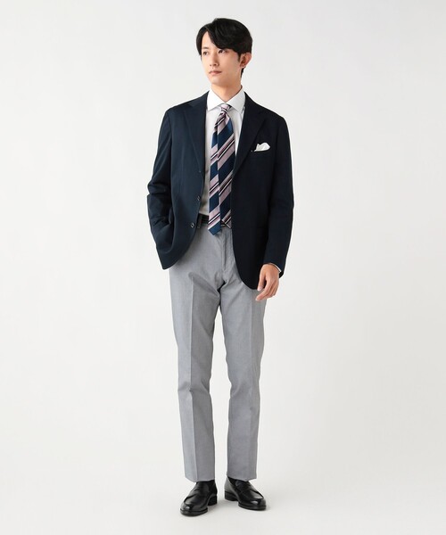 BEAMS HEART（ビームスハート）の「COOLMAX(R) 鹿の子 3ボタン ジャケット（テーラードジャケット・メンズ・ブルー/ネイビー/インディゴブルー・SMALL/LARGE/X-LARGE/XX-LARGE/MEDIUM）」の22枚目の写真