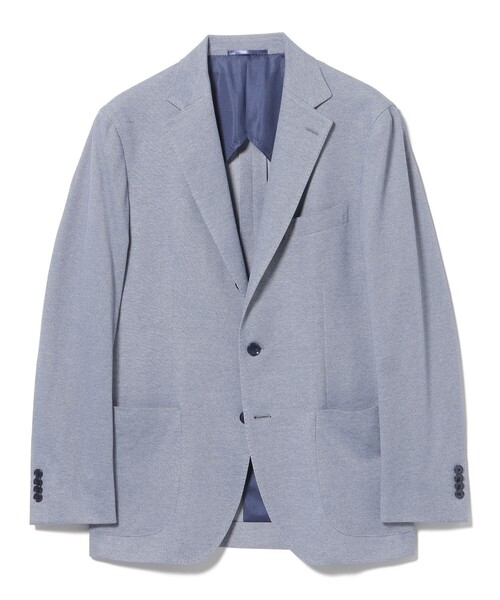 BEAMS HEART（ビームスハート）の「COOLMAX(R) 鹿の子 3ボタン ジャケット（テーラードジャケット・メンズ・ブルー/ネイビー/インディゴブルー・SMALL/LARGE/X-LARGE/XX-LARGE/MEDIUM）」の7枚目の写真