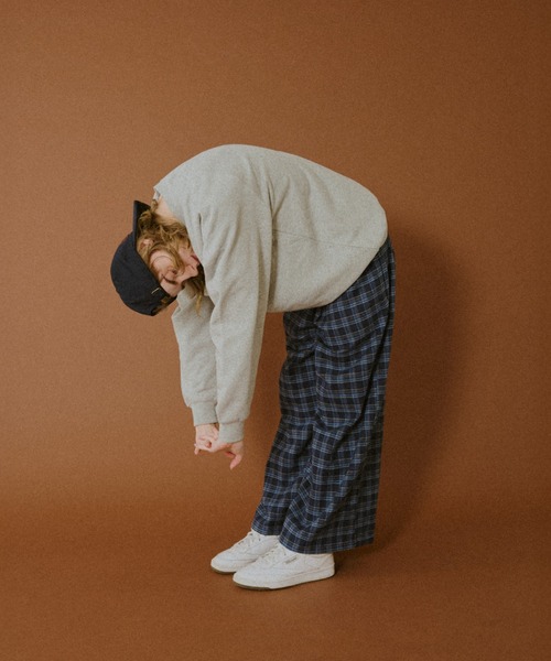 BROKEN BASE（ブロークンベース）の「Straight Check Pants / ストレートチェックパンツ（スラックス・メンズ・ブルー系/グリーン系・MEDIUM/LARGE）」の13枚目の写真