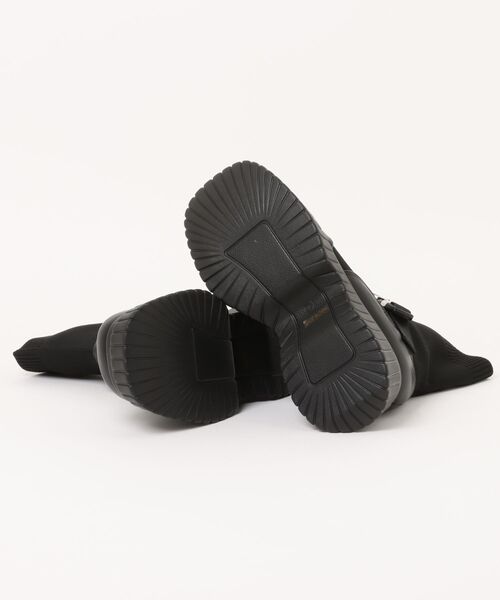 Bella lume(ベッラルーメ)の「/Bella Lume(ベッラルーメ)/ニットスニーカーブーツ(ブーツ・レディース・ブラック・LARGE/MEDIUM/SMALL)」の3枚目の写真