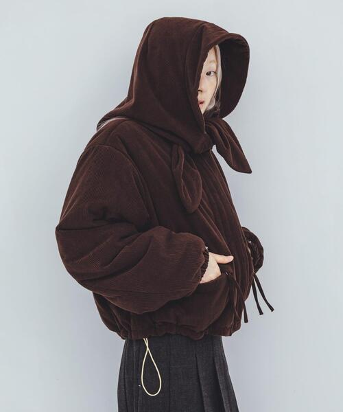 KBF（ケイビーエフ）の「リバーシブルパデッドジャケット（その他アウター・レディース・ブラウン系その他/ホワイト系その他/ブルー系その他・ONE）」の15枚目の写真