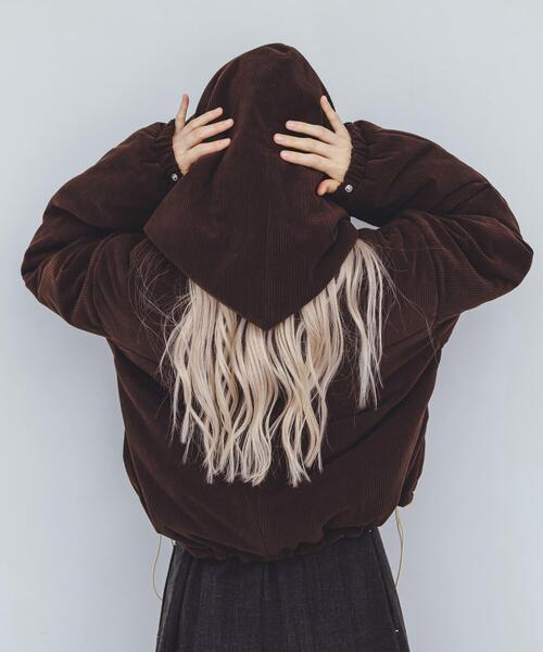 KBF（ケイビーエフ）の「リバーシブルパデッドジャケット（その他アウター・レディース・ブラウン系その他/ホワイト系その他/ブルー系その他・ONE）」の16枚目の写真