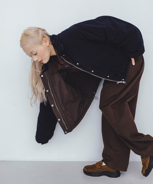 リバーシブルパデッドジャケット（その他アウター）｜KBF