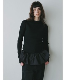 HER.（ハー）の「バルーンドッキングニット（ニット/セーター）」