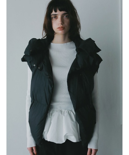 HER.（ハー）の「バルーンドッキングニット（ニット/セーター・レディース・ホワイト/ブラック・フリー）」の9枚目の写真