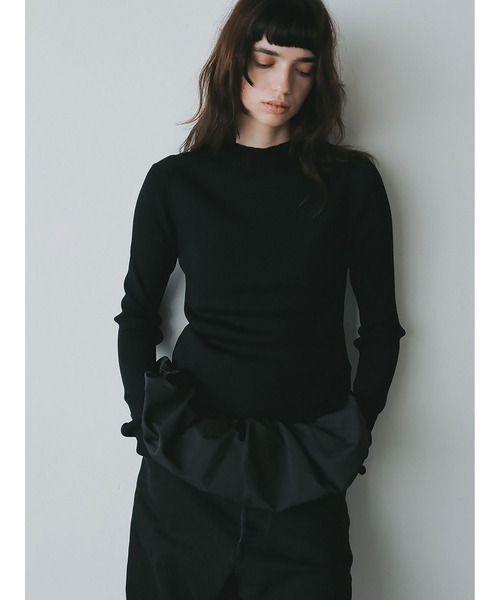 HER.（ハー）の「バルーンドッキングニット（ニット/セーター・レディース・ホワイト/ブラック・フリー）」の14枚目の写真