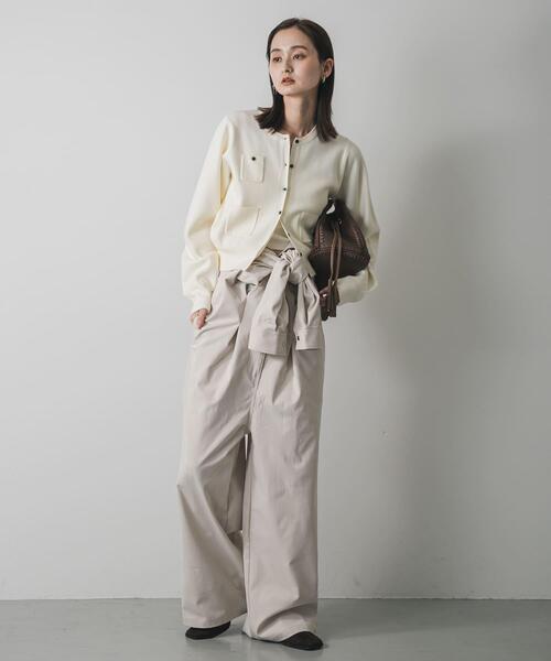 セール】ポケットデザインカーディガン（カーディガン/ボレロ）｜SENSE