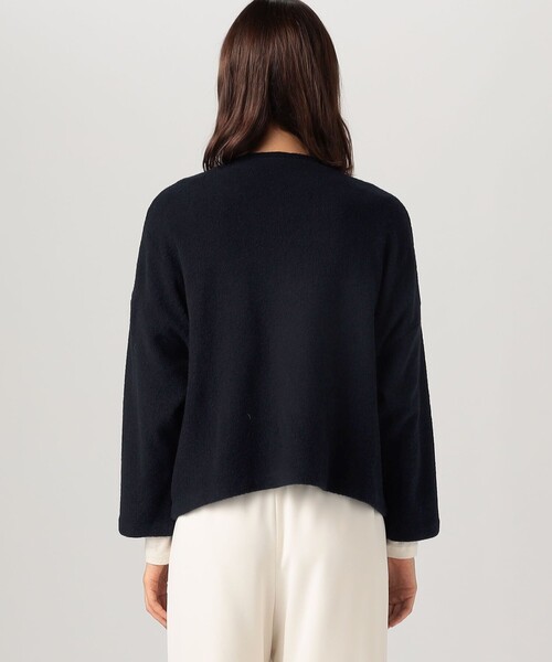 ファインブークレー オーバージャケット（ノーカラージャケット