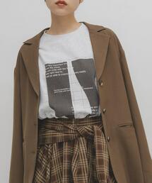 KBF | ナップドルーズプリントTEE(Tシャツ/カットソー)