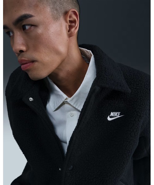 NIKE(ナイキ)の「《NIKEアパレル》AS M NK CLUB SHERPA COACHES JK(その他アウター・メンズ・ブラック/ベージュ系その他/オレンジ・2XL/L/M/S/XL)」の8枚目の写真