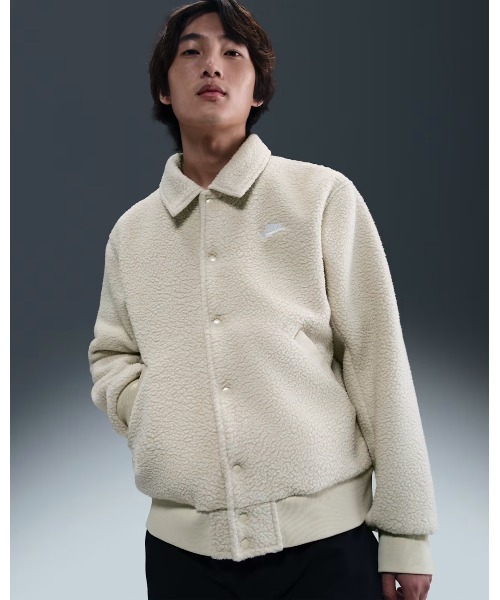 NIKE(ナイキ)の「《NIKEアパレル》AS M NK CLUB SHERPA COACHES JK(その他アウター・メンズ・ブラック/ベージュ系その他/オレンジ・2XL/L/M/S/XL)」の11枚目の写真