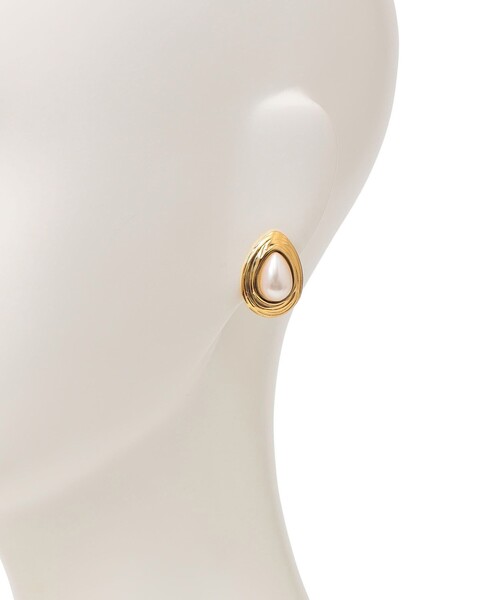 SHIPS Colors(シップス カラーズ)の「SHIPS Colors:クラシック パールモチーフ ピアス(ピアス(両耳用)・レディース・ゴールド・ONE SIZE)」の3枚目の写真