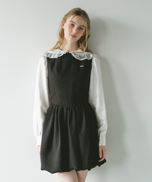 balloon mini onepiece / ノースリバルーンミニワンピ（ジャンパー