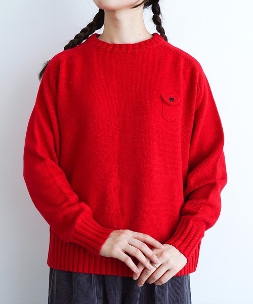 休日と詩（キュウジツトウタ）の「休日のスモールポケットニット