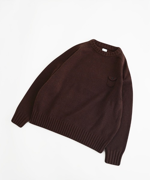 セール】休日のスモールポケットニット（ニット/セーター）｜休日と詩