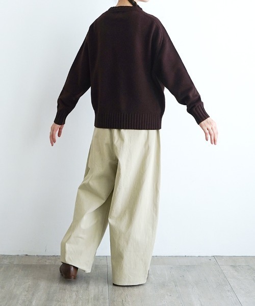 ꕤ新品タグ付ꕤ 休日と詩　休日のスモールポケットニット ꕤ新品タグ付ꕤ 休日と詩 休日のスモールポケットニット - メルカリ