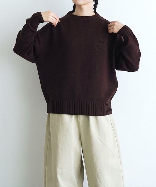 休日と詩（キュウジツトウタ）の「休日のスモールポケットニット