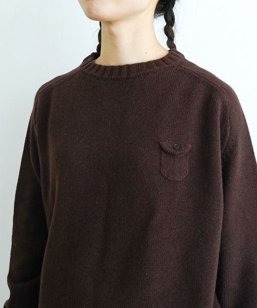 セール】休日のスモールポケットニット（ニット/セーター）｜休日と詩