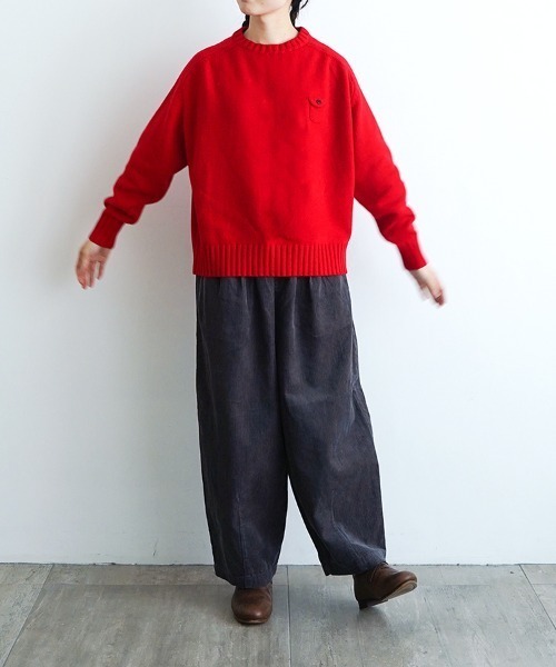 休日と詩（キュウジツトウタ）の「休日のスモールポケットニット