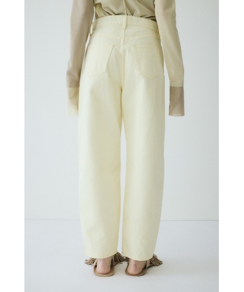 HeRIN.CYE(ヘリンドットサイ)の「Color denim pants カラーデニムパンツ(デニムパンツ・レディース・ブラウン/アイボリー・38/36/34)」の5枚目の写真