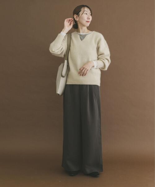 セール】ラクーンキーネックニット（ニット/セーター）｜ITEMS