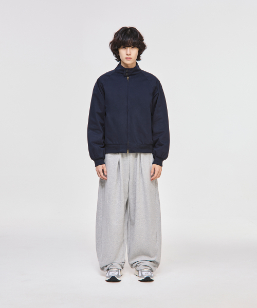 SIGNATURE（シグネチャ）の「コットンクロップヘリンボンジャケット[ネイビー]（ブルゾン・レディース・その他・MEDIUM/LARGE）」の9枚目の写真