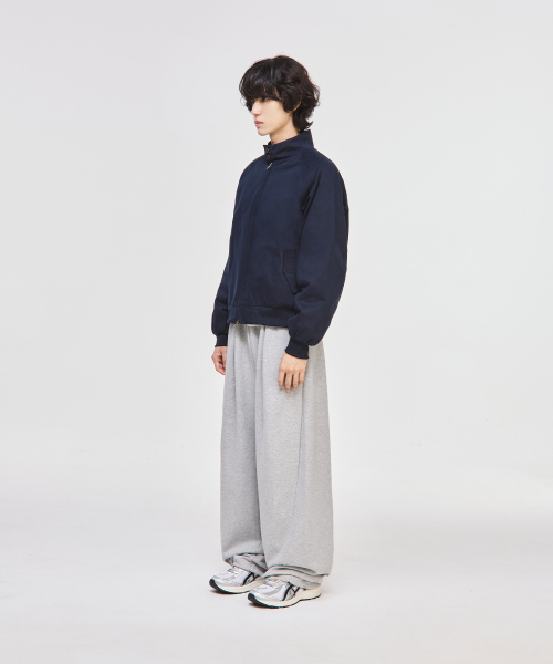 SIGNATURE（シグネチャ）の「コットンクロップヘリンボンジャケット[ネイビー]（ブルゾン・レディース・その他・MEDIUM/LARGE）」の10枚目の写真