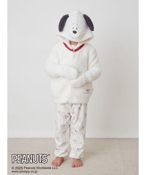 gelatopique スヌーピー ルームウェア FREEサイズ GELATO PIQUE meets PEANUTS」11月発売。スヌーピーたちのルームウェア
