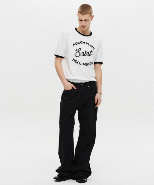 DNSR(ディーエヌエスアール)の「セイントシルケットハーフリンガーティーシャツホワイト(Tシャツ/カットソー・メンズ・その他・MEDIUM/LARGE/X-LARGE)」の7枚目の写真