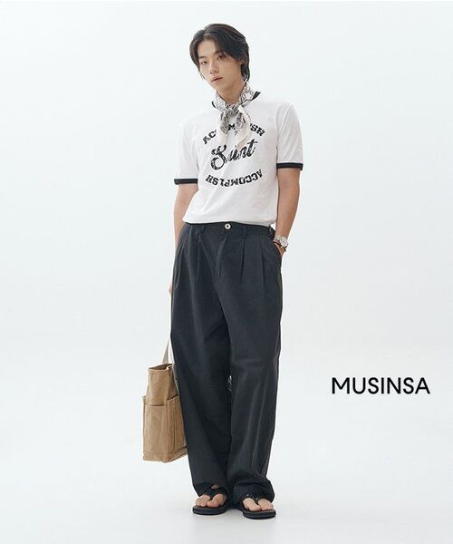 DNSR(ディーエヌエスアール)の「セイントシルケットハーフリンガーティーシャツホワイト(Tシャツ/カットソー・メンズ・その他・MEDIUM/LARGE/X-LARGE)」の6枚目の写真