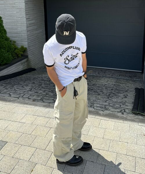DNSR(ディーエヌエスアール)の「セイントシルケットハーフリンガーティーシャツホワイト(Tシャツ/カットソー・メンズ・その他・MEDIUM/LARGE/X-LARGE)」の2枚目の写真