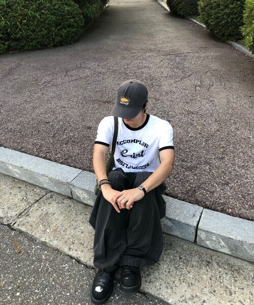 DNSR(ディーエヌエスアール)の「セイントシルケットハーフリンガーティーシャツホワイト(Tシャツ/カットソー・メンズ・その他・MEDIUM/LARGE/X-LARGE)」の3枚目の写真