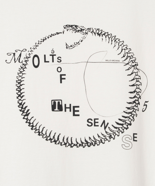 Millo Archive（ミロ アーカイブ）の「モルツオブザセンス Tシャツ [ホワイト]（Tシャツ/カットソー・メンズ・その他・MEDIUM/LARGE/X-LARGE）」の3枚目の写真