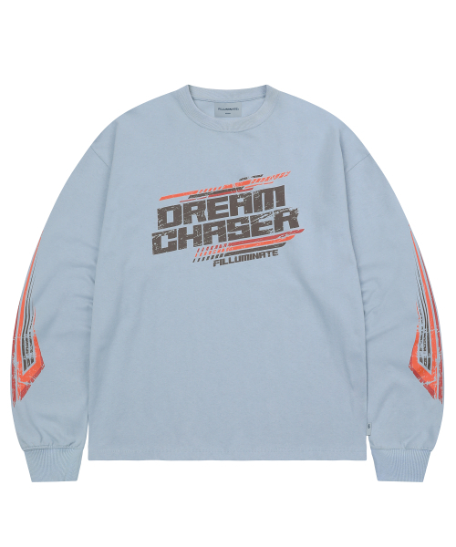 F.ILLUMINATE(フィルミネイト)の「ドリームチェイサー ロングスリーブ-スカイブルー(Tシャツ/カットソー・レディース・その他・SMALL/MEDIUM/LARGE)」の1枚目の写真