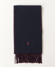 POLO RALPH LAUREN | リバーシブル ウールブレンド マフラー(マフラー)