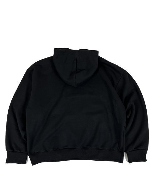SK8ER ROCK（スケーターロック）の「Shhh Hand Warmer Sweat Hoodie Black（パーカー・レディース・その他・FREE）」の2枚目の写真