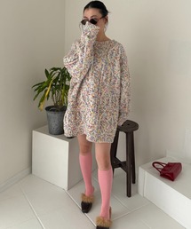 lanan select（ラナンセレクト）の「カラフル毛糸ボリュームニットセーター（ニット/セーター）」