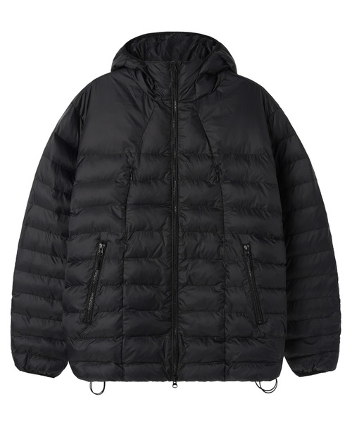 OY(オーワイ)の「『OY/オーワイ』CURVED ZIPPER LIGHTWEIGHT PUFFER JACKET/カーブジップライトウェイトジャケット(ダウンジャケット/コート・レディース・ブラック・L/M)」の12枚目の写真