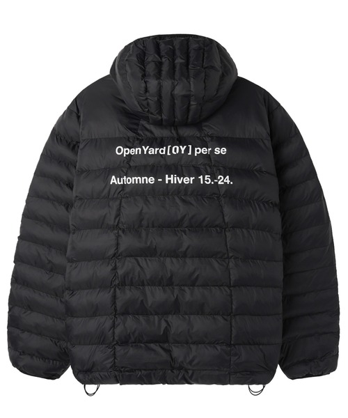 OY(オーワイ)の「『OY/オーワイ』CURVED ZIPPER LIGHTWEIGHT PUFFER JACKET/カーブジップライトウェイトジャケット(ダウンジャケット/コート・レディース・ブラック・L/M)」の13枚目の写真