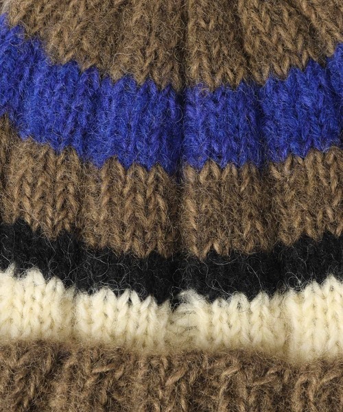 GEORGE'S(ジョージズ)の「LINEワッチ(ニットキャップ/ビーニー・レディース・カーキ/モカ・FREE)」の11枚目の写真