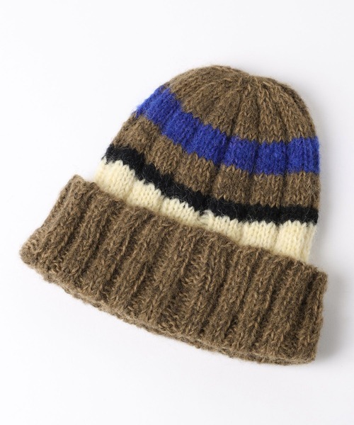 GEORGE'S(ジョージズ)の「LINEワッチ(ニットキャップ/ビーニー・レディース・カーキ/モカ・FREE)」の5枚目の写真