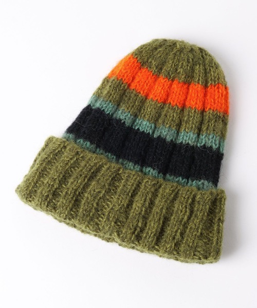 GEORGE'S(ジョージズ)の「LINEワッチ(ニットキャップ/ビーニー・レディース・カーキ/モカ・FREE)」の6枚目の写真