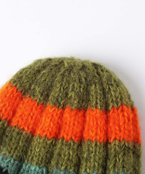 GEORGE'S(ジョージズ)の「LINEワッチ(ニットキャップ/ビーニー・レディース・カーキ/モカ・FREE)」の7枚目の写真