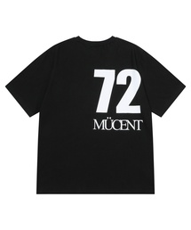 シグネチャーバッグ72レタリング半袖Tシャツ男女共用(2カラー)