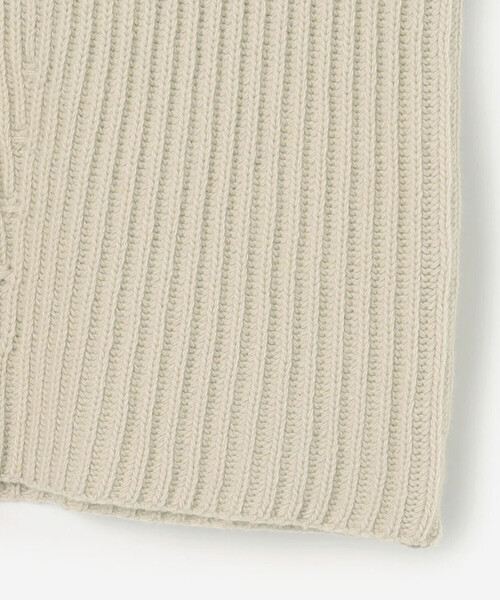 ROBERTO COLLINA（ロベルトコリーナ）の「roberto collina | リブニット クルーネックセーター WOMEN（ニット/セーター・レディース・ネイビー/オートミール/グレー系その他・XS）」の8枚目の写真