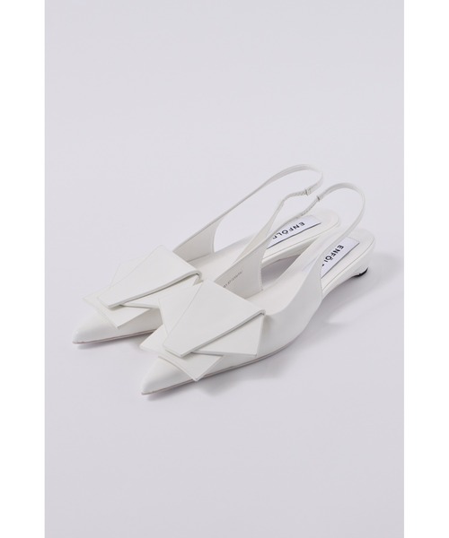 【新品・未使用】ENFOLDのポインテッドローサンダル ポインテッド ローサンダル（パンプス）｜ENFOLD（エンフォルド）の